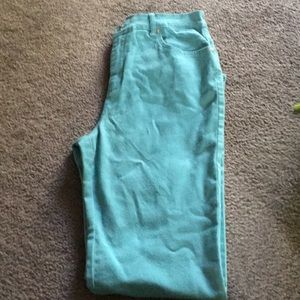 Teal Jeans